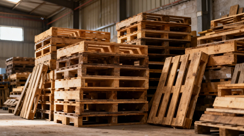 二手托盘值不值得买？森链木制包装告诉你二手托盘的省钱之道